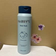 7 X Harry's Men's Body Wash Wildlands Scent of Mountain Air 16 oz. New