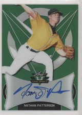 2019 Leaf Valiant Green Prismatic /99 Nathan Patterson #BA-NP1 Auto 0c6