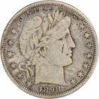 1898-S Barber Silver Half Dollar F Uncertified #1136