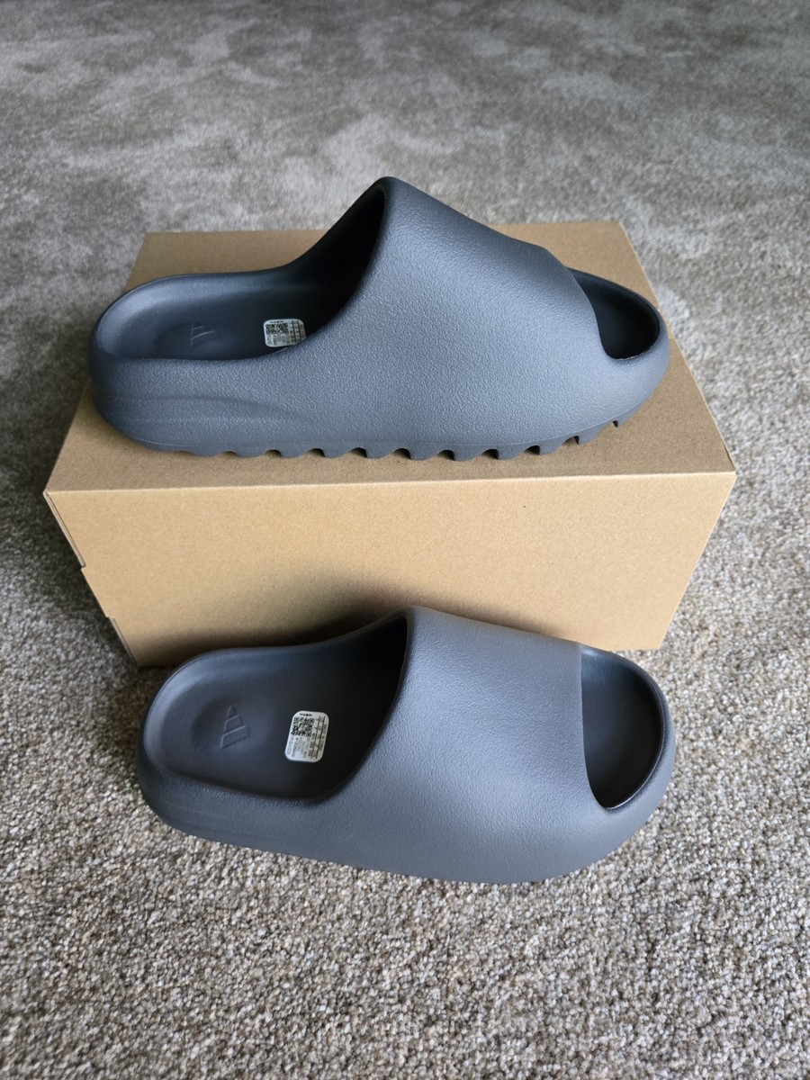 Adidas Yeezy Slide Slate Grey ID2350 Men's SZ 11 | eBay