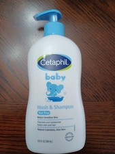 New Cetaphil Baby Wash  Shampoo with Natural Calendula, Tear-Free 13.5oz