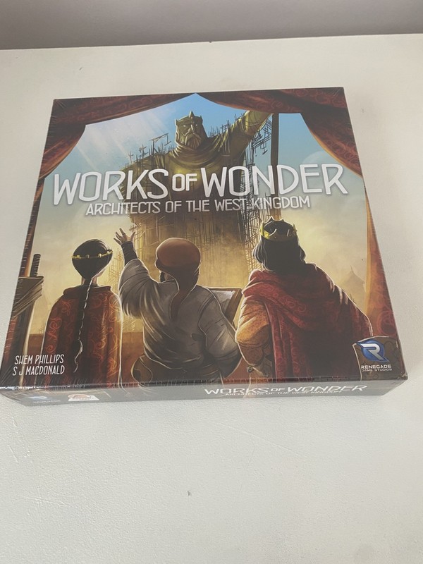 ARCHITECTS OF THE WEST KINGDOM: WORKS OF WONDER BOARD GAME EXPANSION BRAND NEW