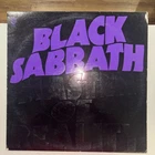Black Sabbath Master of Reality BS 2562 1971 Green Label VG+ / Cover VG / Poster