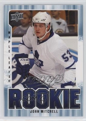 2008-09 Upper Deck MVP Rookie John Mitchell #386 t3w