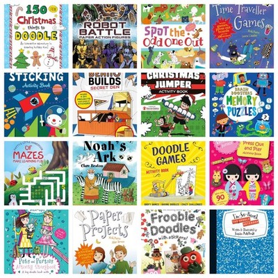 Doodle, Puzzle & Activity Books -  (50% off when purchasing 4 or more)