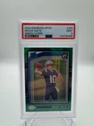 2024 Panini Donruss Optic - Rated Rookie Drake Maye #229 Green Hyper Prizm (RC)