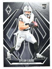 ROOKIE CARD DYLAN LAUBE Raiders 2024 Panini Phoenix Football Card #180