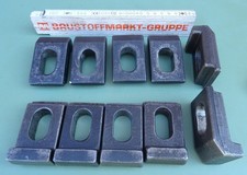 2 Spannpratzen f&uuml;r Maschinenschraubstock Schraubstock Fr&auml;smaschine Spannmittel