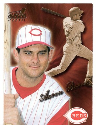 1999 Pacific Aurora #43 Aaron Boone Cincinnati Reds (1746)