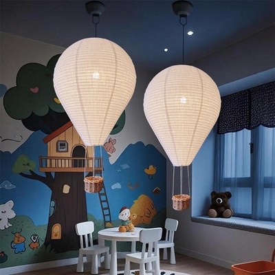etmilc 2PCS Hot balloon decorations 16INCH Handmade Hot balloon lamp shades H...