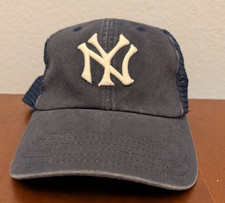 VTG New York Yankees American Needle Cooperstown Strapback Meshback Trucker Hat