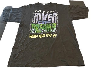 BILLY JOEL  OF DREAMS 94-95 Tシャツ XL Billy Joel River of Dreams Shirt | eBay