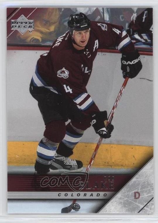 2005-06 Upper Deck Rob Blake #44 HOF t3w