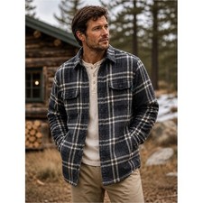 Woolrich Hidden Pocket Shacket Classic Outdoor Flannel Size M