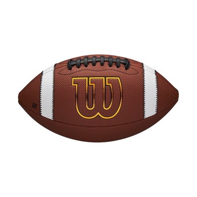 Wilson Gst Speedskin Football - Brown Junior Size Wf1006201Xb+