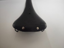 Selle De Vélo Cuir IDEALE Des Années 1920-1930 - Longueur 28cm - Type Course - Occasion