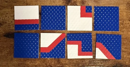 Lot of Harry Carson New York Giants Game Used Worn Patches NFL NO COA CARD