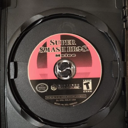 Super Smash Bros Melee (Nintendo GameCube, 2001) DISC ONLY