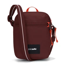 Pacsafe unisex-adult Go Anti Theft Micro Crossbody Medium Garnet Red