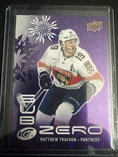2024-25 UPPER DECK  ICE HOCKEY SUB ZERO INSERT CARD MATTHEW TKACHUK PANTHERS #12