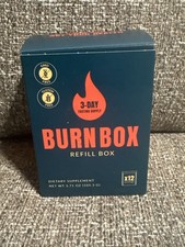 Burn Box 3-day Fasting Kit Refill Box 12 Servings Exp 092027 New