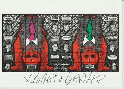 Gilbert & George, orig sign KPK
