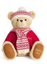 Oso de peluche de Navidad Harrods 2025 “Alfie” regalo nuevo producto genuino DDP