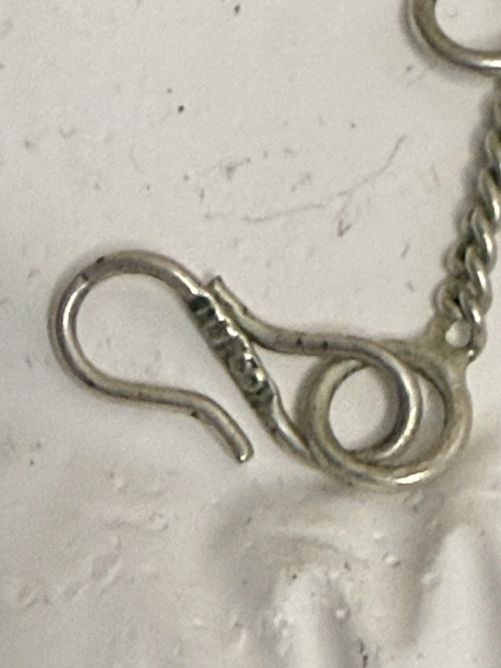 925 Silver Necklace with Large Round Pearls – Elegant Handmade Design - Image 4 of 4