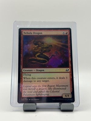 MTG, Nebula Dragon FOIL $3 ORDER MIN Edge of Eternities Foil