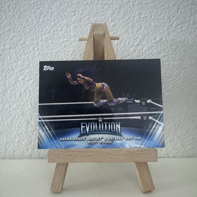 WWE Women s Division Evolution Sasha Banks Topps 2019 Card