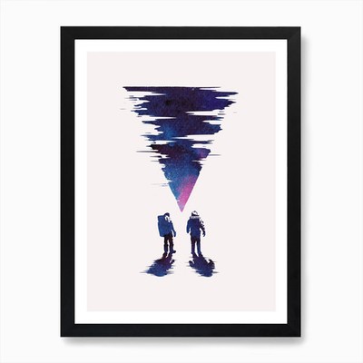 The Thing Kunstdruck gerahmt Wandbild Poster Leinwanddruck Bild