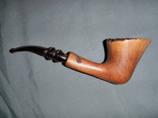 Ancienne pipe bruyère algérienne Edward's L faite main à voir !
