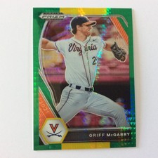 2021 Panini Prizm Draft Picks - PDP145 Griff McGarry Green Prizm