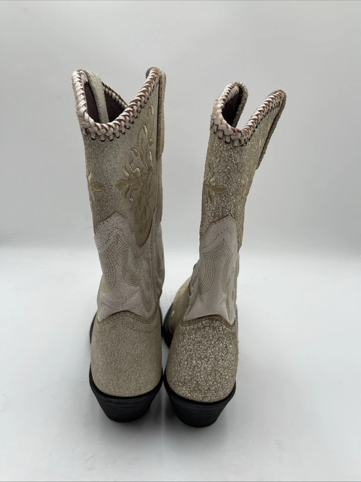 Laredo Women's Aretha Western Boots White/Gold Size 7.5M - Image 4 of 4