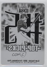 2013 Leaf Metal Draft Top Picks Printing Plate Black 1/1 Clint Frazier q9p