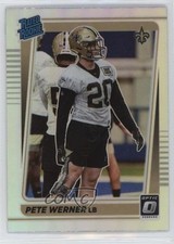 2021 Panini Donruss Optic Rated Rookie Holo Prizm Pete Werner #276 0l1