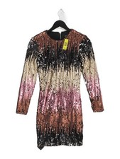 TRF Bodycon Midi Dress XS in Multi