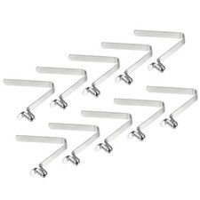 10pcs Kayak Paddle Snaps Hollow Button Single Pin Lock Tube Spring Clips 8x5mm