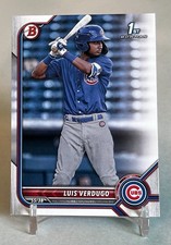 Luis Verdugo 2022 Bowman Prospects 1st #BP-147 Chicago Cubs