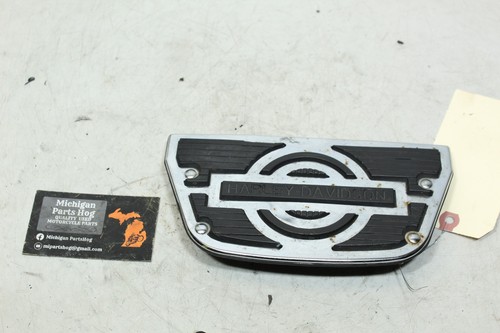 Harley Touring Nostalgia Rear Floorboard Insert Passenger Rider Chrome Rubber