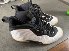 Nike Air Foamposite One GS Black White Gum Sole Sneakers Youth 5.5Y