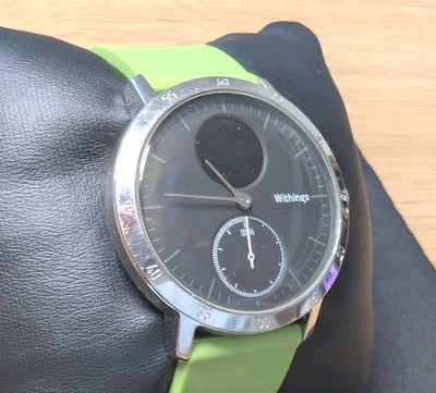 Withings Steel HR 40mm  mit Silikonarmband Grünen ARCHER 