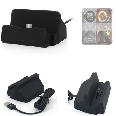 USB typ-C Dockingstation für  OSCAL TANK 1 Ladestation Tisch-Ständer Charging-