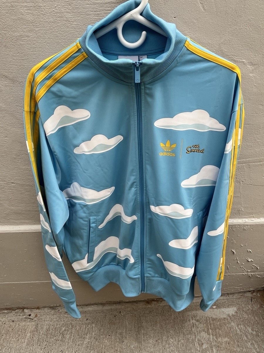 Adidas x Simpsons Men's Medium Firebird Cloud Track Jacket