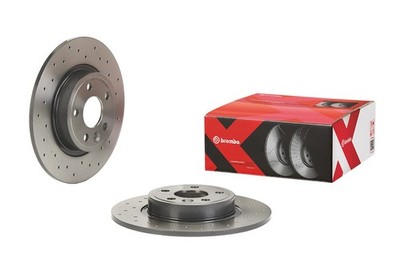 2x Bremsscheibe XTRA LINE - Xtra BREMBO 08.C208.1X für LANDROVER DISCOVERY SPORT