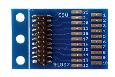ESU LokSound 51967 21MTC Adapter Board | $5 Offer