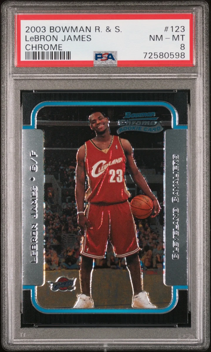 Bowman LeBron James Basketball Rookie Sports Trading Cards