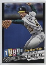 2020 Topps Update Decades Best Pitchers Black 115/299 Dennis Eckersley HOF 4f5