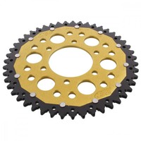 Kettenrad Alu Gold 47-ZäHne 520-Teilung FüR Kawasaki ZX-6R 636 A Ninja Bj. 2002