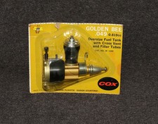 RC Model Plane Engine Cox Thimble-Drome Golde...